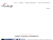 Tablet Screenshot of muller-avocat.com